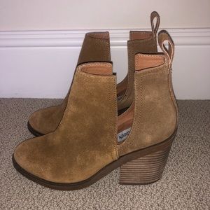 Steve Madden Suede Cut-Out Bootie